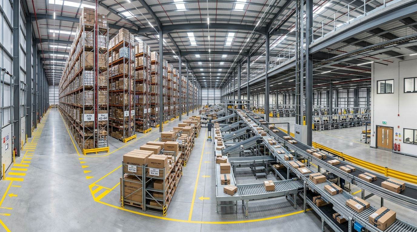 LOGDEX UK Modern 3PL Fulfillment Facility & Automated Logistics Hub