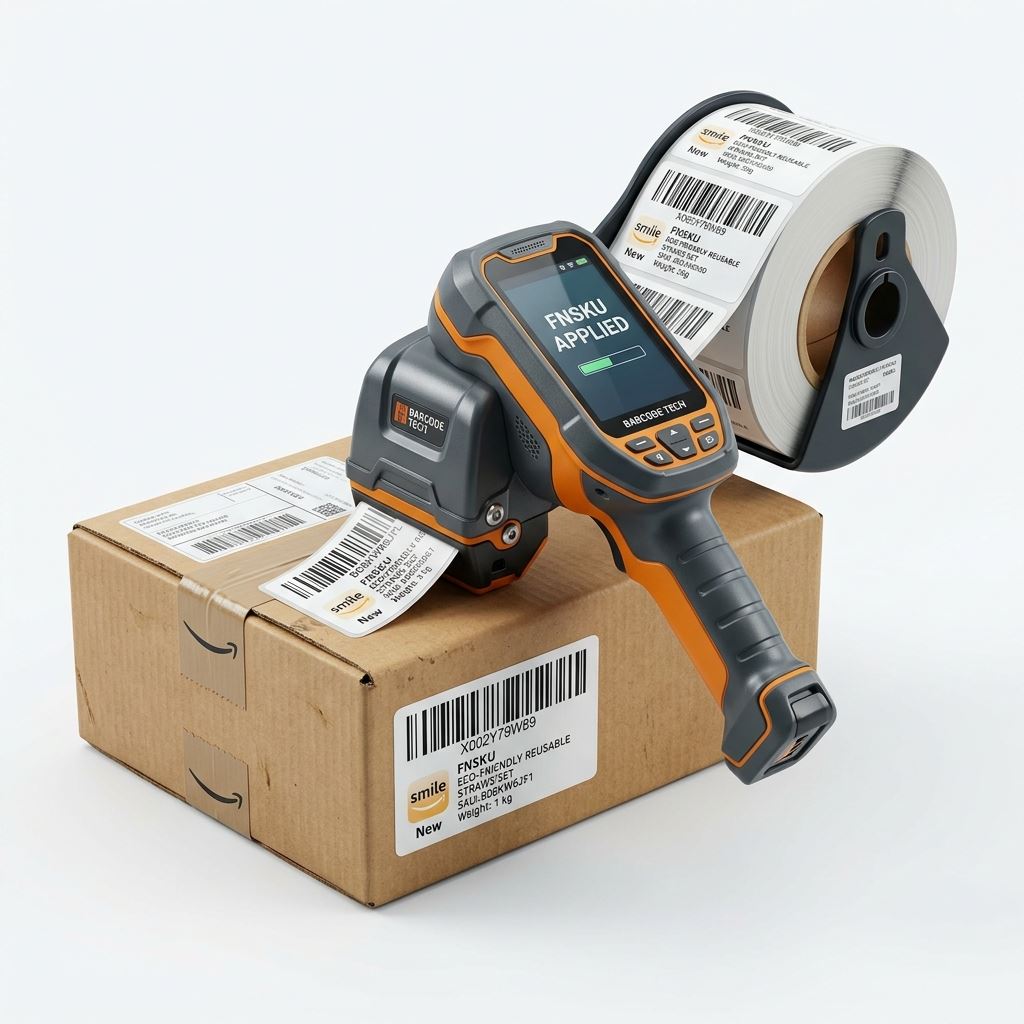 LOGDEX FNSKU Labelling and Barcode Application Station